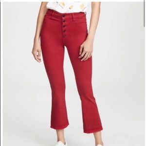 DL1961 RED JEANS